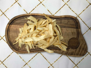 Минтай рваный: Кальмар полукольца