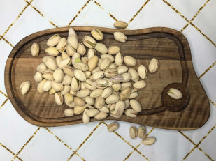 Рыба горячего копчения: Фисташка натуральная жар/сол