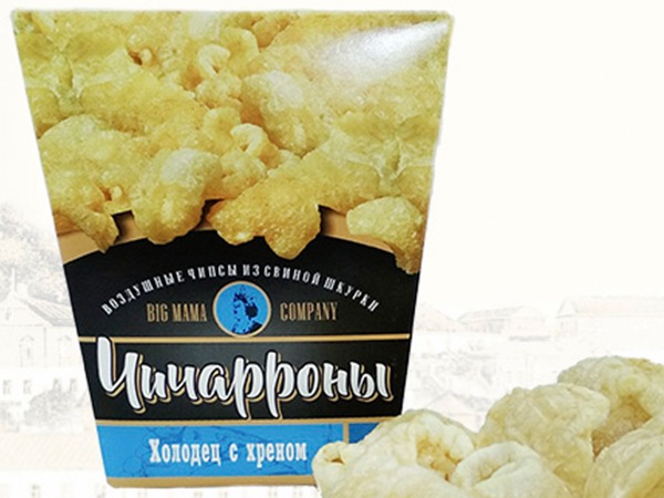 Чичарроны со вкусом холодца и хрена в Чертаново