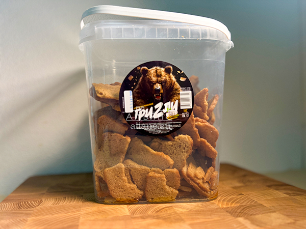 Ведро Ржаные гренки с чесноком в Чертаново