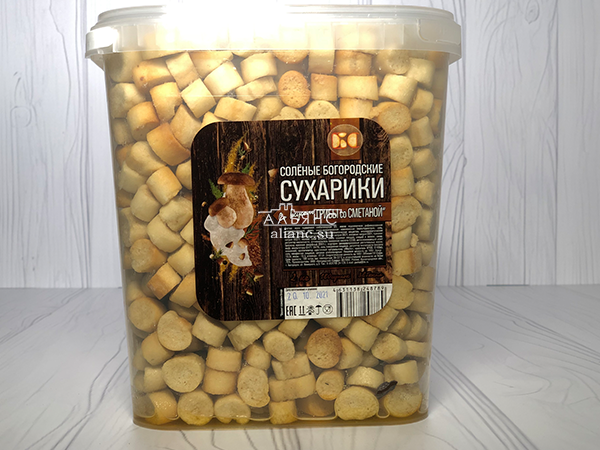 Сухарики с грибами и сметаной в Чертаново