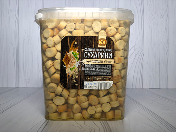 Сухарики с холодцом и хреном в Чертаново