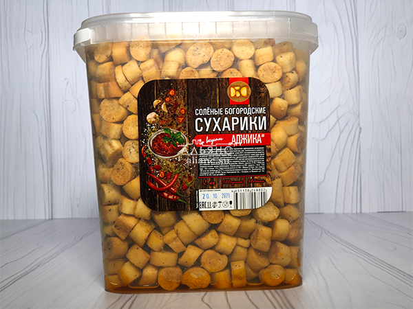Сухарики с аджикой в Чертаново