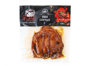 Кета кубики: Ухо целое с красным перцем (150 гр.)