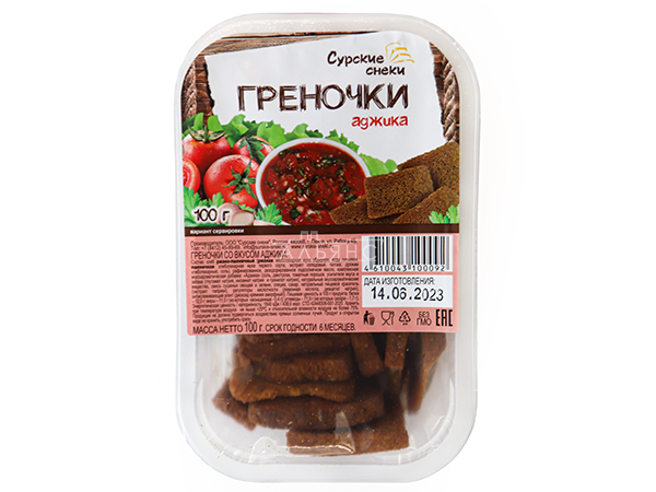 Сурские гренки с Аджикой (100 гр) в Чертаново