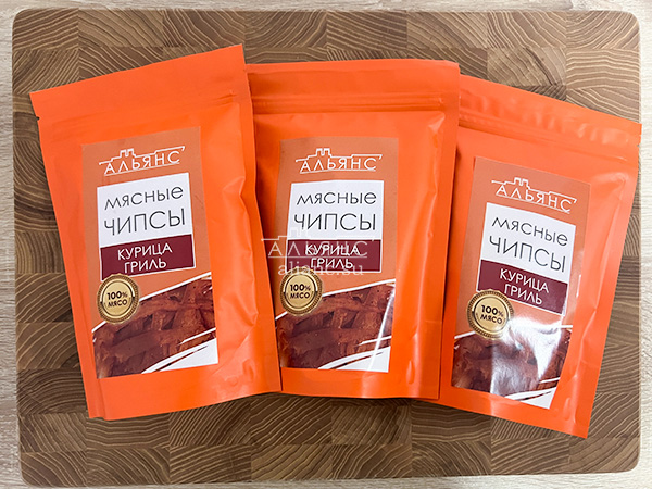 Мясо (АЛЬЯНС) вяленое курица "Гриль" 50 гр. в Чертаново