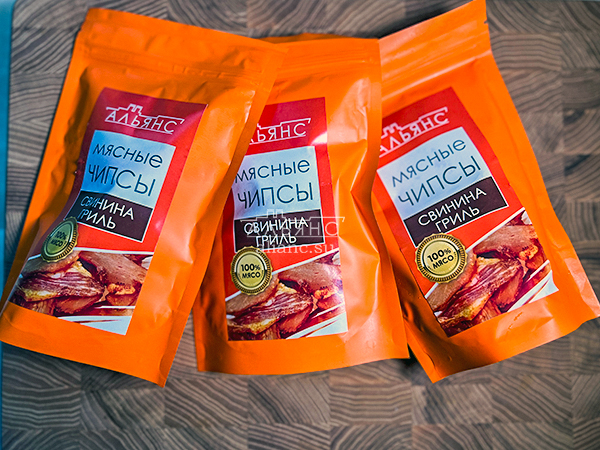 Мясо (АЛЬЯНС) вяленое свинина "Гриль" 50 гр. в Чертаново