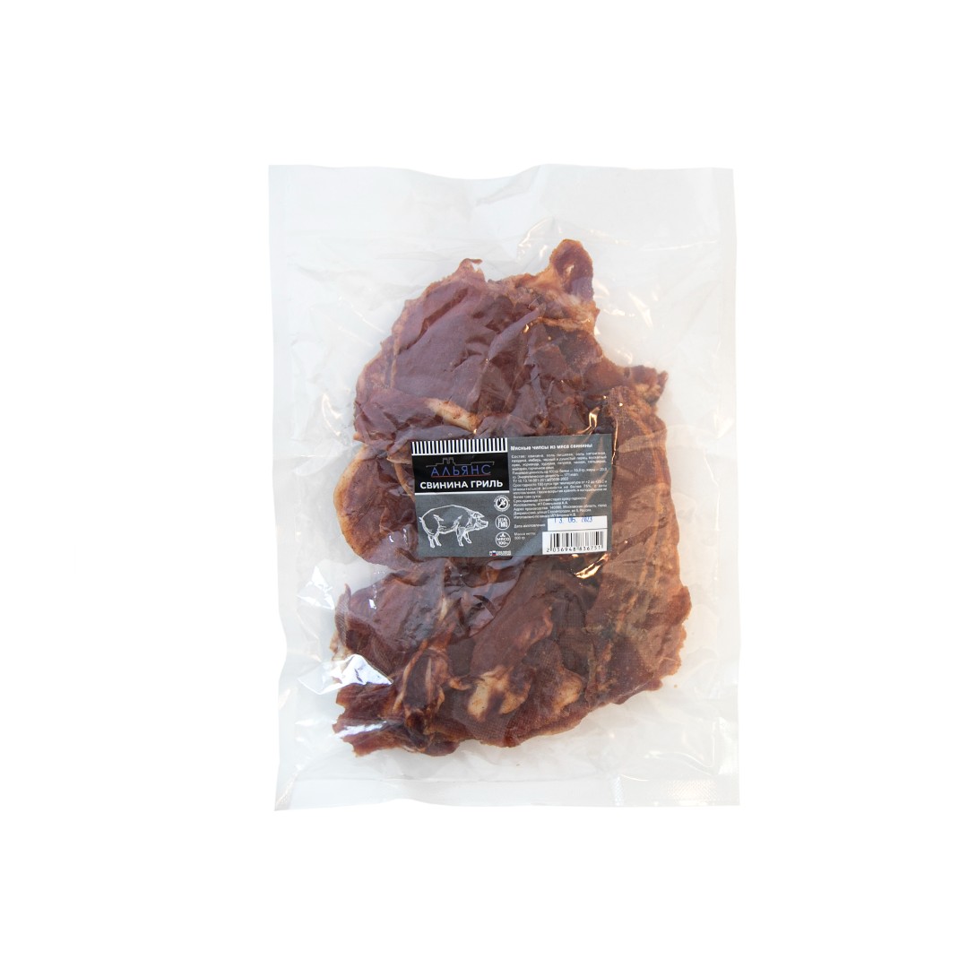 Мясо (АЛЬЯНС) вяленое свинина гриль (500гр) в Чертаново