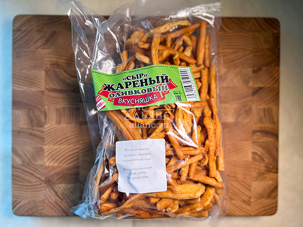 Жареный сыр "ВКУСНЯШКА" (Оливковый) 500гр. в Чертаново