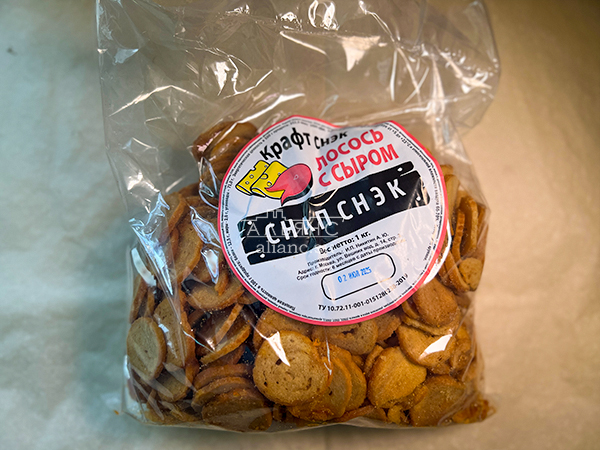 Снапсы ПШЕНИЧНЫЕ "Лосось с сыром" в Чертаново