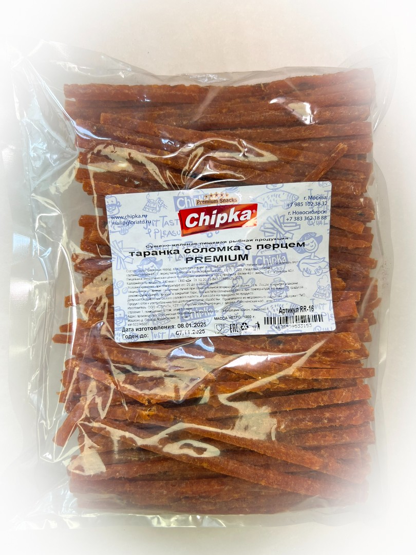 Таранка с перцем (соломка) (Chipka ПРЕМИУМ) в Чертаново