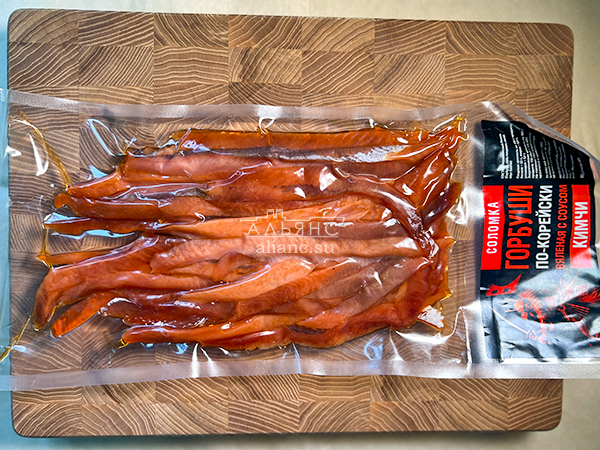 Горбуша соломка по-корейски в Чертаново